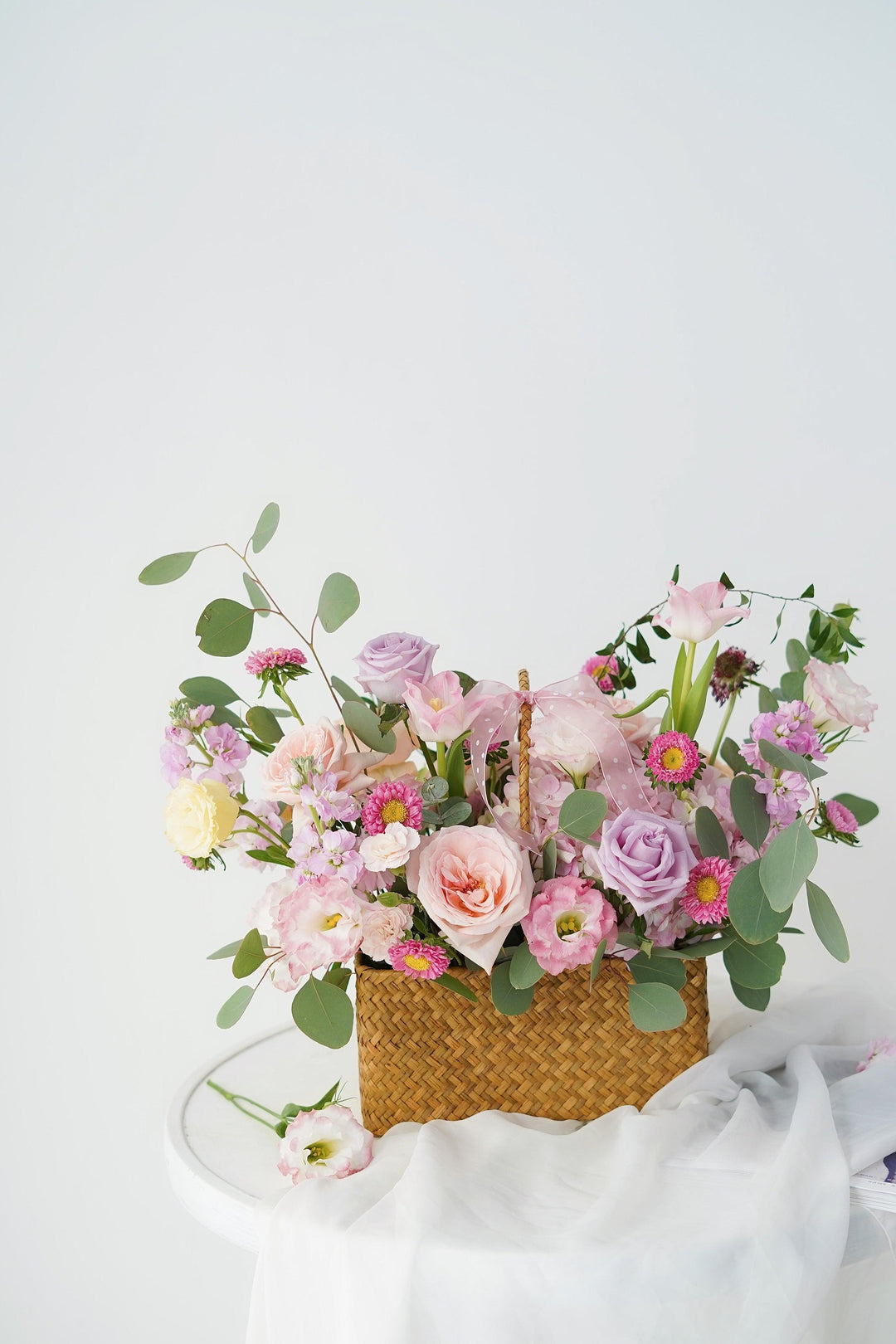 小清新手提花籃ST-012