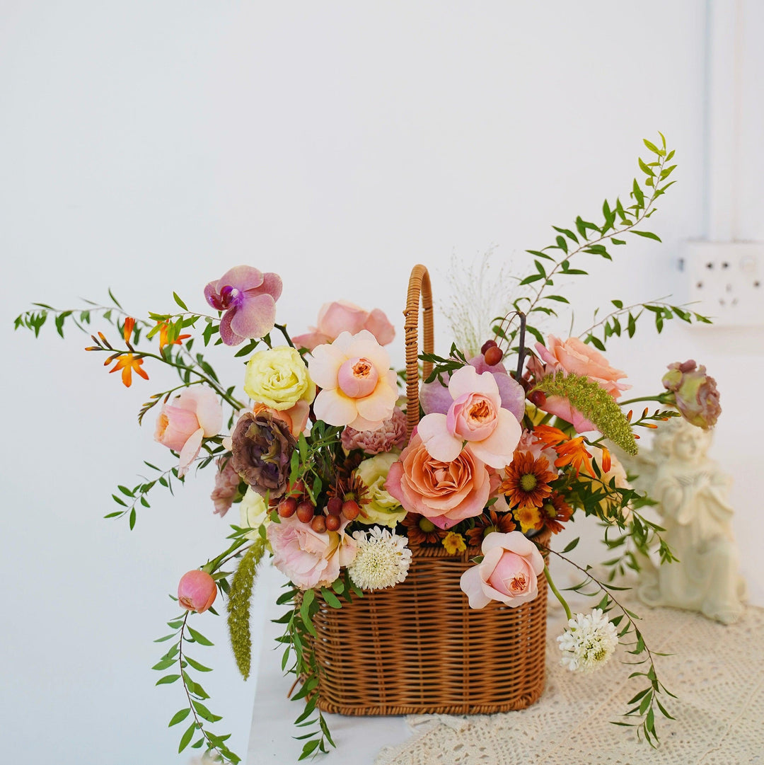 小清新手提花籃ST-013