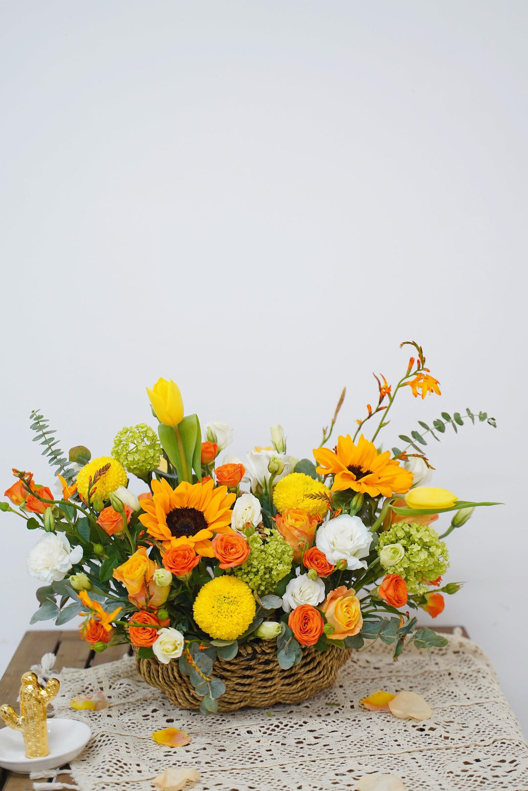 小清新手提花籃ST-020