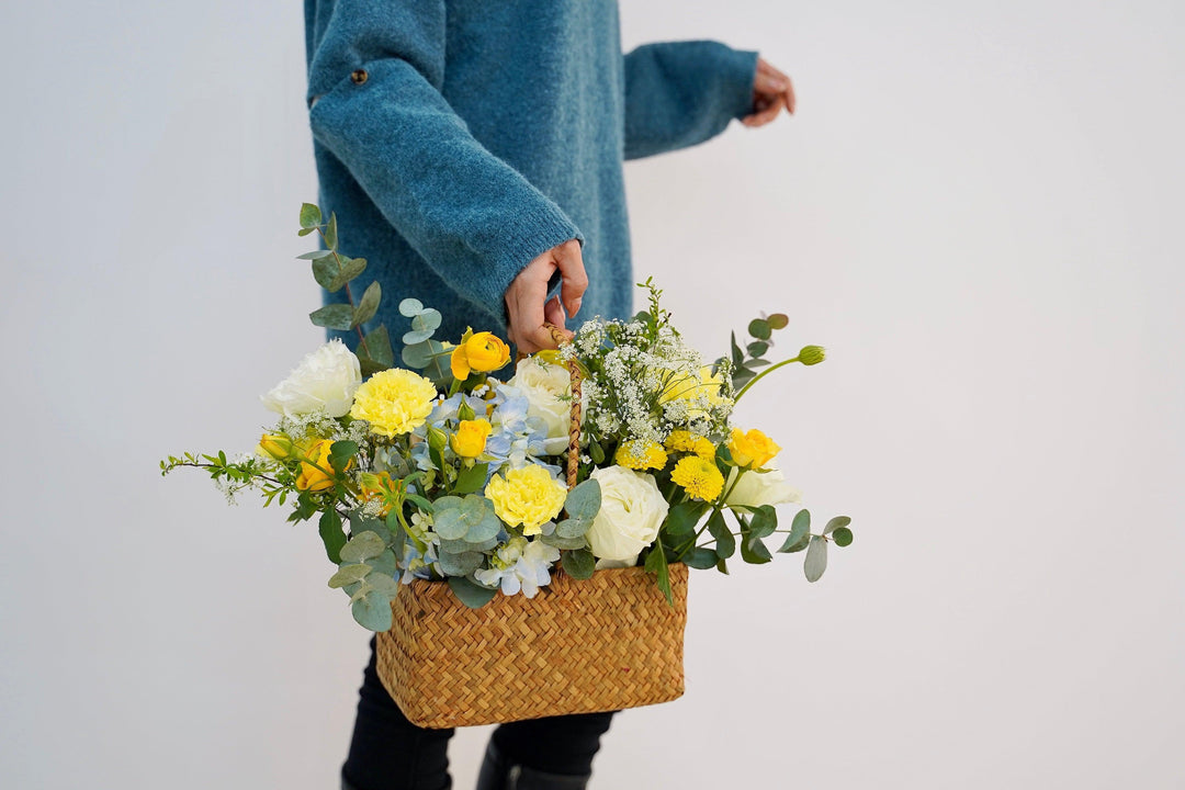 小清新手提花籃ST-025