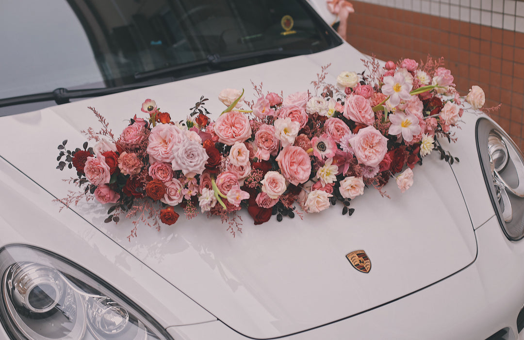 婚車花藝裝飾 WCD-013