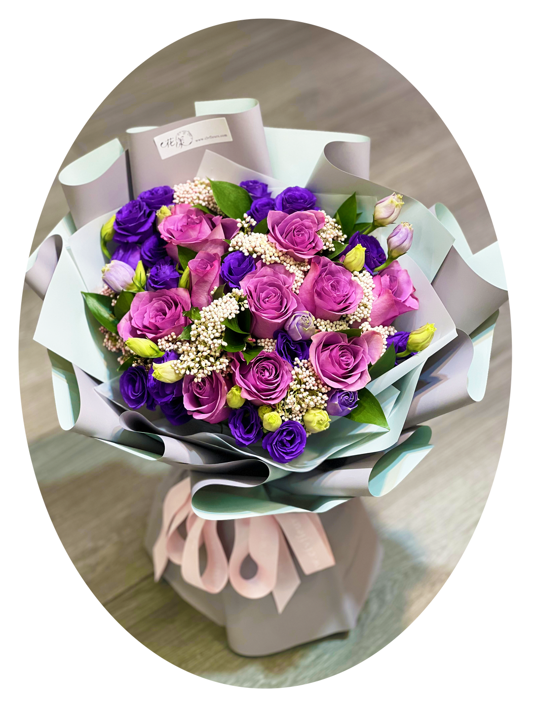 PURPLE 紫色玫瑰 鮮花花束